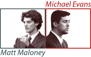 GrubHub Founders Mike Evans and Matt Maloney