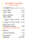 Pronto Pizza delivery menu